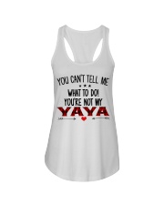 YOU CAN'T TELL ME - SPECIAL GIFT FOR GRANDCHILD Ladies Flowy Tank tile