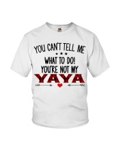 YOU CAN'T TELL ME - SPECIAL GIFT FOR GRANDCHILD Youth T-Shirt tile