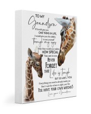 ONE THING IN LIFE - BEST GIFT FOR GRANDSON 11x14 Gallery Wrapped Canvas Prints front