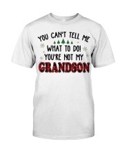 You're Not My Grandson - Perfect Gift For Grandma Premium Fit Mens Tee tile