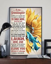 FOLLOW YOUR DREAMS - GREAT GIFT FOR GRANDDAUGHTER 11x17 Poster lifestyle-poster-2