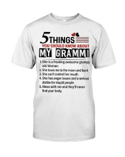 5 THINGS YOU SHOULD KNOW ABOUT MY GRAMMI Classic T-Shirt tile