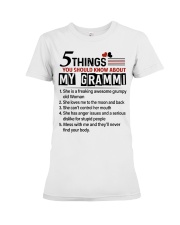 5 THINGS YOU SHOULD KNOW ABOUT MY GRAMMI Premium Fit Ladies Tee tile