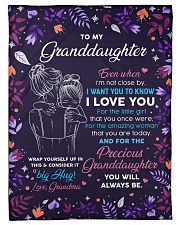 BIG HUG - LOVELY GIFT FOR GRANDDAUGHTER Small Fleece Blanket - 30" x 40" front