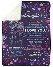 BIG HUG - LOVELY GIFT FOR GRANDDAUGHTER Sherpa Fleece Blanket tile