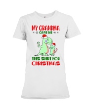 THIS SHIRT FOR CHRISTMAS - GIFT FOR GRANDCHILDREN Premium Fit Ladies Tee tile