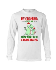 THIS SHIRT FOR CHRISTMAS - GIFT FOR GRANDCHILDREN Long Sleeve Tee tile