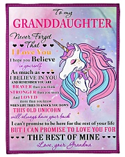 I BELIEVE IN YOU - LOVELY GIFT FOR GRANDDAUGHTER Small Fleece Blanket - 30" x 40" front