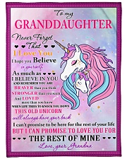 I BELIEVE IN YOU - LOVELY GIFT FOR GRANDDAUGHTER Fleece Blanket tile