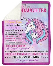 I BELIEVE IN YOU - LOVELY GIFT FOR GRANDDAUGHTER Sherpa Fleece Blanket tile