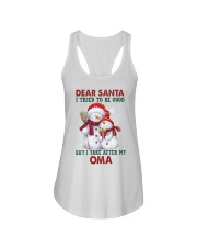 I Take After My Oma - Best Gift For Grandchild Ladies Flowy Tank tile