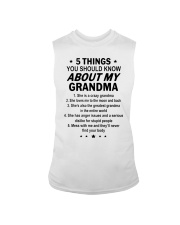 5 THINGS ABOUT MY GRANDMA Sleeveless Tee tile
