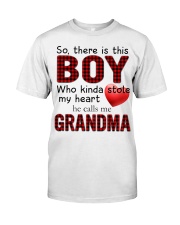 STOLE MY HEART - MEANINGFUL GIFT FOR GRANDMA Premium Fit Mens Tee tile