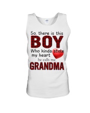 STOLE MY HEART - MEANINGFUL GIFT FOR GRANDMA Unisex Tank tile