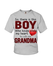 STOLE MY HEART - MEANINGFUL GIFT FOR GRANDMA Youth T-Shirt front