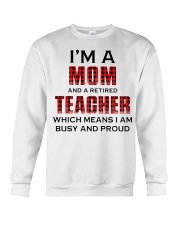 I AM BUSY AND PROUD - GIFT FOR TEACHER Crewneck Sweatshirt tile