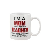 I AM BUSY AND PROUD - GIFT FOR TEACHER Mug tile