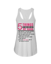 5 THINGS YOU SHOULD KNOW ABOUT MY GRANDMA Ladies Flowy Tank tile