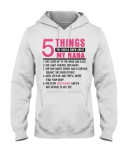 5 THINGS YOU SHOULD KNOW ABOUT MY GRANDMA Hooded Sweatshirt tile