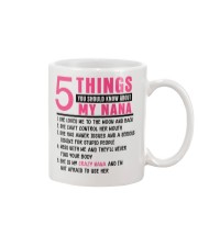 5 THINGS YOU SHOULD KNOW ABOUT MY GRANDMA Mug tile