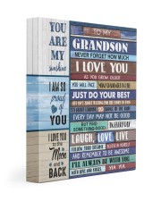 JUST DO YOUR BEST - YIA YIA TO GRANDSON 11x14 Gallery Wrapped Canvas Prints front