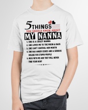 5 THINGS YOU SHOULD KNOW ABOUT MY NANNA Youth T-Shirt garment-youth-tshirt-front-lifestyle-01