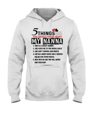 5 THINGS YOU SHOULD KNOW ABOUT MY NANNA Hooded Sweatshirt tile
