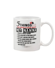 5 THINGS YOU SHOULD KNOW ABOUT MY NANNA Mug tile