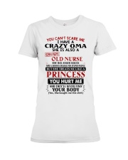 YOU CAN'T SCARE ME - GREAT GIFT FOR GRANDCHILD Premium Fit Ladies Tee tile
