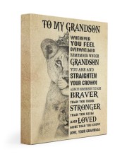 LOVED MORE THAN YOU KNOW - GRANDMA TO GRANDSON 11x14 Gallery Wrapped Canvas Prints front