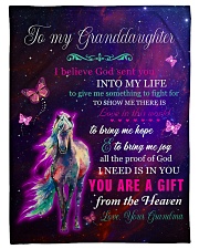 LOVE IN THIS WORLD - GREAT GIFT FOR GRANDDAUGHTER Small Fleece Blanket - 30" x 40" front