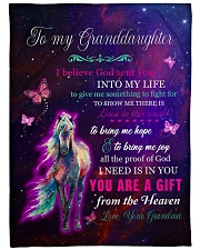 LOVE IN THIS WORLD - GREAT GIFT FOR GRANDDAUGHTER Fleece Blanket tile