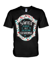 I'VE GOT MY GRANDMA - LOVELY GIFT FOR GRANDCHILD V-Neck T-Shirt tile