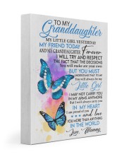 YOU'LL BE MY LITTLE GIRL - MAMMY TO GRANDDAUGHTER 11x14 Gallery Wrapped Canvas Prints front