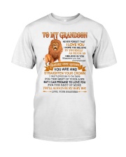 I LOVE YOU - GRANDSON GIFT WITH LION Premium Fit Mens Tee tile