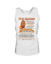 I LOVE YOU - GRANDSON GIFT WITH LION Unisex Tank tile