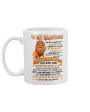 I LOVE YOU - GRANDSON GIFT WITH LION Mug back
