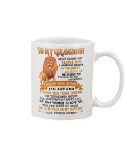I LOVE YOU - GRANDSON GIFT WITH LION Mug front