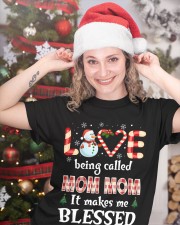 LOVE BEING CALLED MOMMOM - PERFECT GIFT FOR MOMMOM Classic T-Shirt custom-t-shirts-classic-lifestyle-front-331