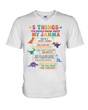 5 Things You Should Know About My Jamma V-Neck T-Shirt tile