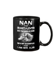 NAN AND GRANDDAUGHTER - BEST PARTNERS IN CRIME Mug tile