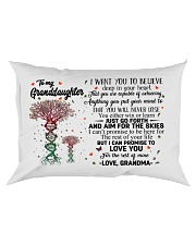 I CAN PROMISE - TO GRANDMA FROM GRANDDAUGHTER Rectangular Pillowcase front