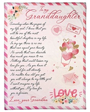 My Love For You Is Forever - Best Gift For Granddaughter Small Fleece Blanket - 30" x 40" front