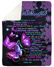 I LOVE YOU - BEST GIFT FOR GRANDDAUGHTER FROM GIGI Sherpa Fleece Blanket tile