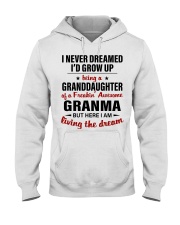 LIVING THE DREAM - BEST GIFT FOR GRANDDAUGHTER Hooded Sweatshirt tile