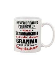 LIVING THE DREAM - BEST GIFT FOR GRANDDAUGHTER Mug tile