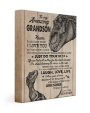 I LOVE YOU - BEST GIFT FOR GRANDSON 11x14 Gallery Wrapped Canvas Prints front