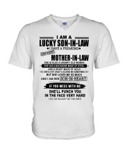 IF YOU MESS WITH ME - BEST GIFT FOR SON-IN-LAW V-Neck T-Shirt tile