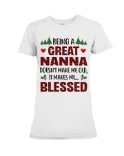 PERFECT GIFT FOR NANNA Premium Fit Ladies Tee tile