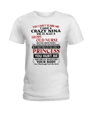 YOU CAN'T SCARE ME - GREAT GIFT FOR GRANDDAUGHTER Ladies T-Shirt tile